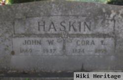 John W Haskin