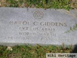 Pvt Carol C Giddens