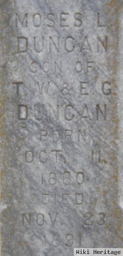 Moses L. Duncan