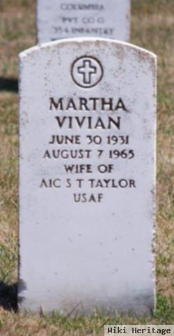 Martha Vivian Taylor