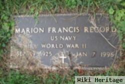 Marion Francis Record