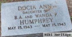 Docia Ann Humphrey