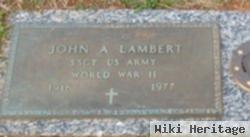 John Almone Lambert