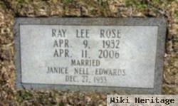 Ray Lee Rose