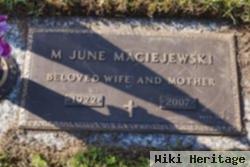 M June Maciejewski