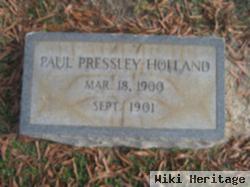 Paul Pressley Holland