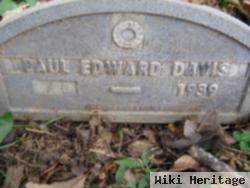 Paul Edward Davis