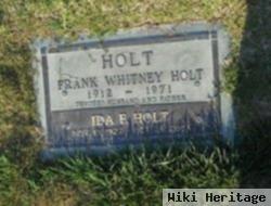 Frank Whitney Holt