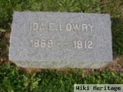 Ida E Lowry