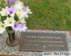 Edna Marie Earp Freeman