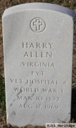 Pvt Harry Allen