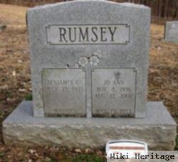 Jo Ann Sweeney Rumsey