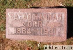 Sarah Hannah Orr