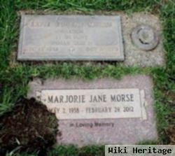 Marjorie Jane Wright Morse
