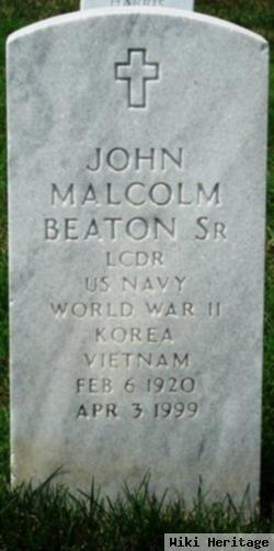 John Malcolm Beaton, Sr