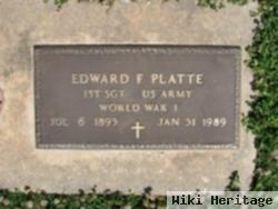 Edward Fredrick Platte