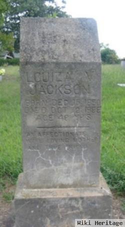 Louisa V Watkins Jackson