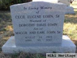 Cecil Eugene Lohn, Sr