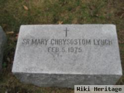 Sr Mary Chrysostom Lynch