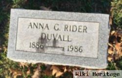 Anna G Rider Duvall