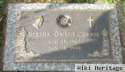 Bertha Owens Currie