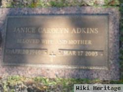 Janice Carolyn Watson Adkins