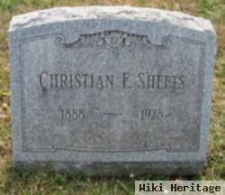 Christian F Sheets