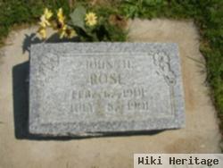 John H Rose