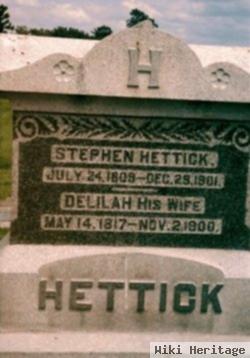 Stephen Albert Hettick, Sr