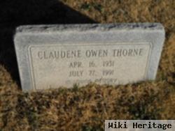 Claudene Owen Thorne