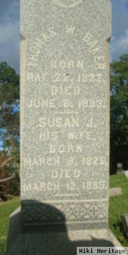 Susan Jane Frost Baker