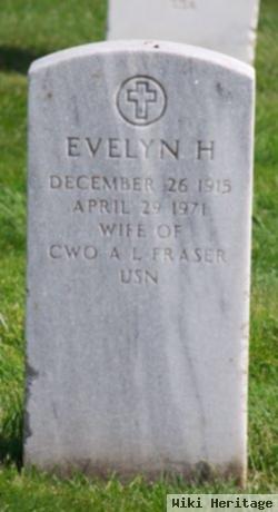 Evelyn H Fraser