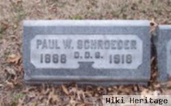 Paul W Schroeder