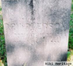 D P Mcpherson