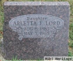 Arletta F. Lord
