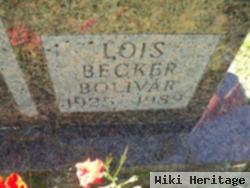 Lois M Becker Bolivar