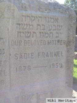 Mrs Sadie Frankel