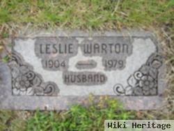 Leslie Warton