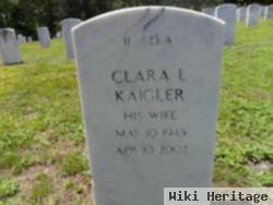 Clara L Kaigler