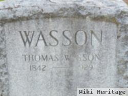 Thomas W Wasson