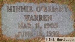 Minnie O'briant Warren