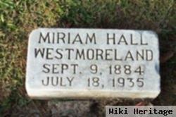 Miriam Hall Westmoreland