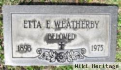 Mary Etta Weatherby