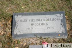 Mary Virginia Morison Mccormick