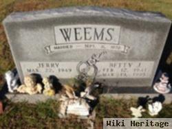 Betty Jean Cook Weems