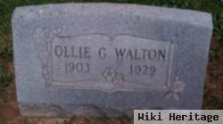 Ollie G Walton