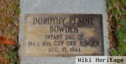 Dorothy Elaine Bowden