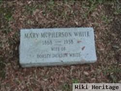 Mary N Mcpherson White