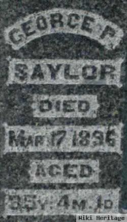 George Preston Saylor