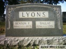 Benton F Lyons